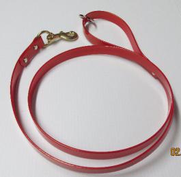 58 Inch Long Abe Leash In Red Free Shipping