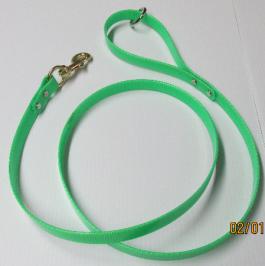 58 Inch Long Abe Leash In Lime Green Free Shipping